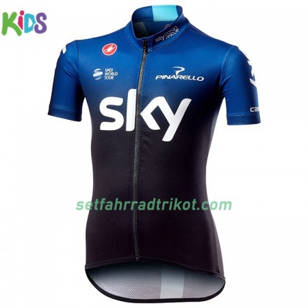 Radtrikot kurzarm 2019 Team Sky Kinder N001